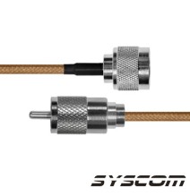 EPCOM INDUSTRIAL SN142UHF110 SN-142-UHF-110 Cable Coaxial RG-142/U de 110 cm con cone