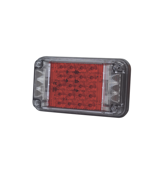 EPCOM INDUSTRIAL SIGNALING XLTE2345R XLTE2345R Luz de Advertencia de 7X4  Color Rojo