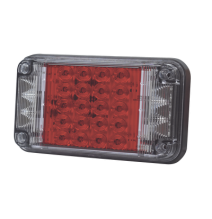 EPCOM INDUSTRIAL SIGNALING XLTE2345R XLTE2345R Luz de Advertencia de 7X4  Color Rojo