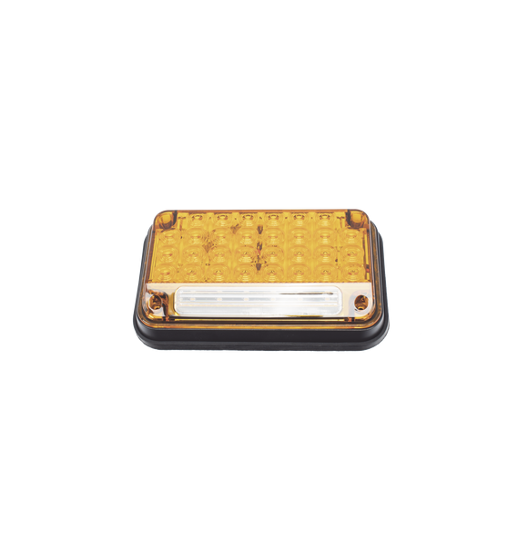 EPCOM INDUSTRIAL SIGNALING XLTE2335A XLTE2335A Luz de Advertencia de 7X4  Color Ambar