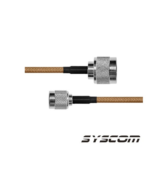 EPCOM INDUSTRIAL SN142TNCI100 SN-142-TNCI-100 Cable RG142 Conectores N MACHO/TNC MACH