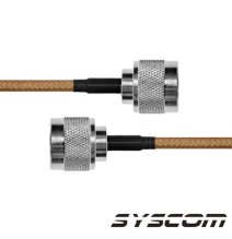 EPCOM INDUSTRIAL SN142N110 SN-142-N-110 Jumper de 110 cms. con Cable Coaxial RG-142/U