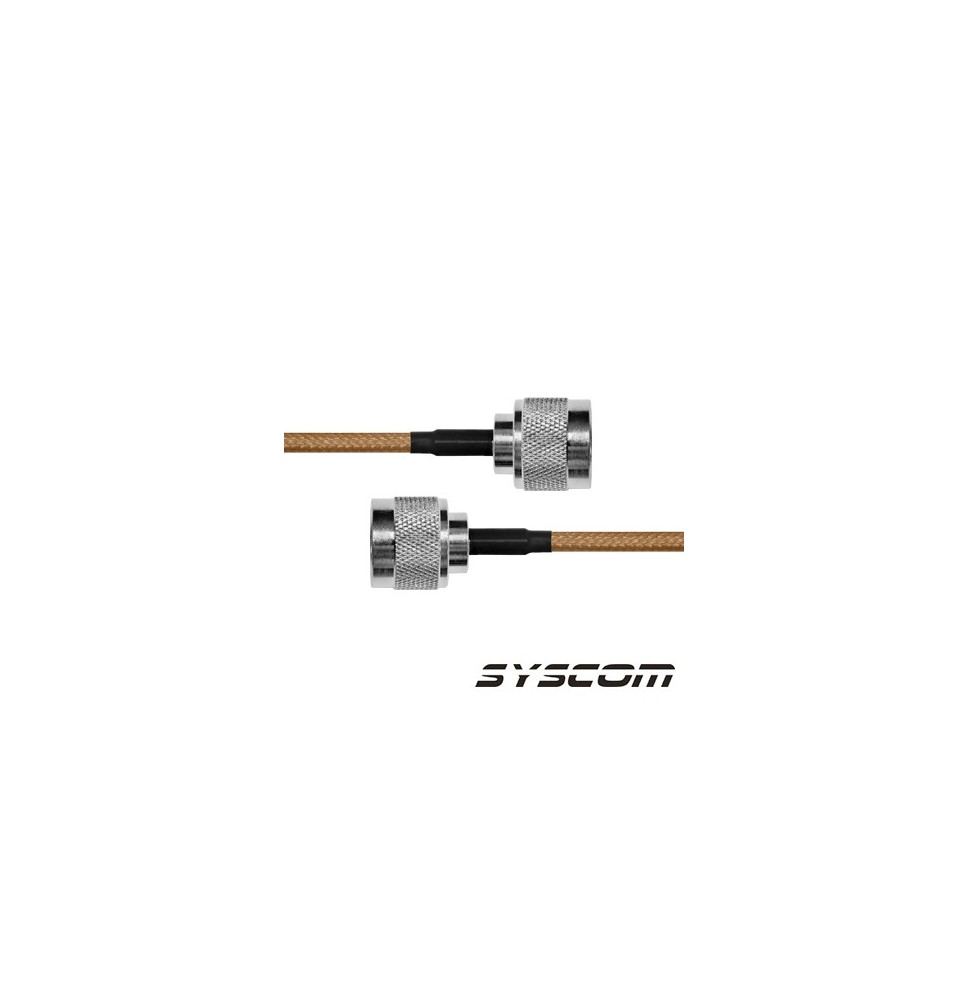 EPCOM INDUSTRIAL SN142N110 SN-142-N-110 Jumper de 110 cms. con Cable Coaxial RG-142/U