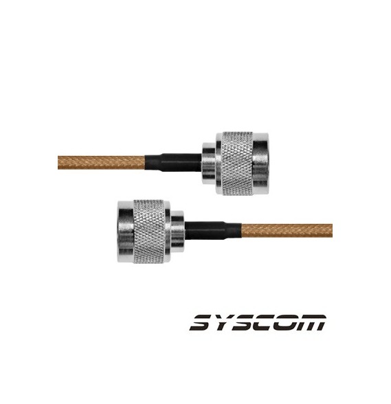 EPCOM INDUSTRIAL SN142N110 SN-142-N-110 Jumper de 110 cms. con Cable Coaxial RG-142/U