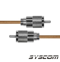 EPCOM INDUSTRIAL SUHF142UHF110 SUHF-142-UHF-110 Cable Coaxial RG-142/U de 110 cm con