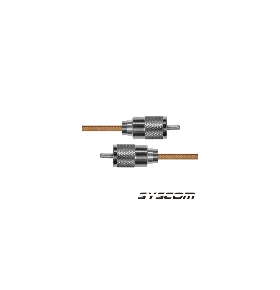 EPCOM INDUSTRIAL SUHF142UHF110 SUHF-142-UHF-110 Cable Coaxial RG-142/U de 110 cm con