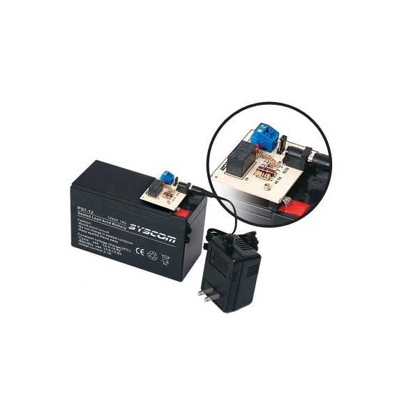 EPCOM INDUSTRIAL SCAR4A SCAR-4A Fuente de Respaldo con Relevador para Equipos de Bajo