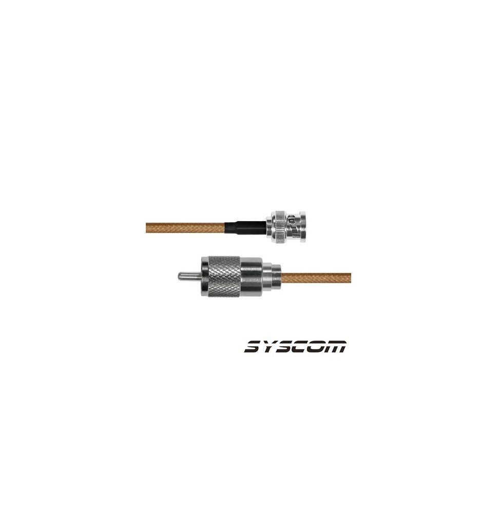 EPCOM INDUSTRIAL SBNC142UHF110 SBNC-142-UHF-110 Cable RG142 con conectores BNC Macho