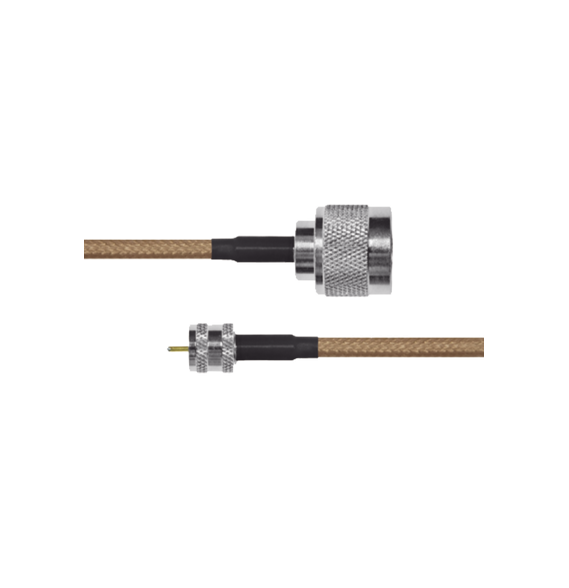 EPCOM INDUSTRIAL SN142MIN180 SN-142-MIN-180 Jumper de Cable Coaxial RG-142/U de 180 c