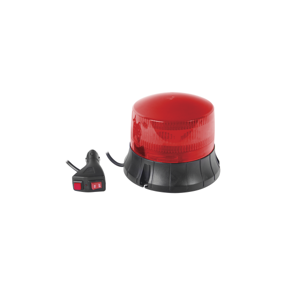 EPCOM INDUSTRIAL SIGNALING XM1535R XM-1535-R Burbuja LED giratoria color rojo 9 LEDs