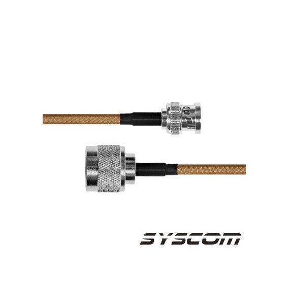EPCOM INDUSTRIAL SBNC142N60 SBNC-142-N-60 Cable RG-142/U de 60 cms con conectores BNC