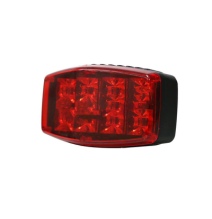 EPCOM INDUSTRIAL SIGNALING XLT2115R XLT2115R Luz Frontal Ultra Brillante para motocic