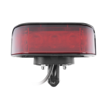 EPCOM INDUSTRIAL SIGNALING XLT1705R XLT1705R Luz Frontal Ultra Brillante para motocic
