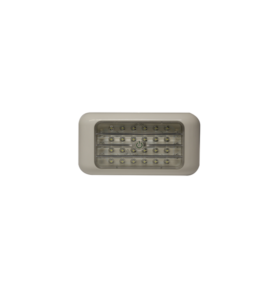 ECCO EW0240 EW0240 Luz rectangular blanca cálida para interiores