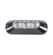 ECCO ED3703R ED3703-R Luz perimetral de 3 LEDS color rojo