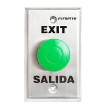 ENFORCER SECOLARM SD7201GCPE1 SD-7201-GCPE1 Botón tipo hongo en color verde normalmen