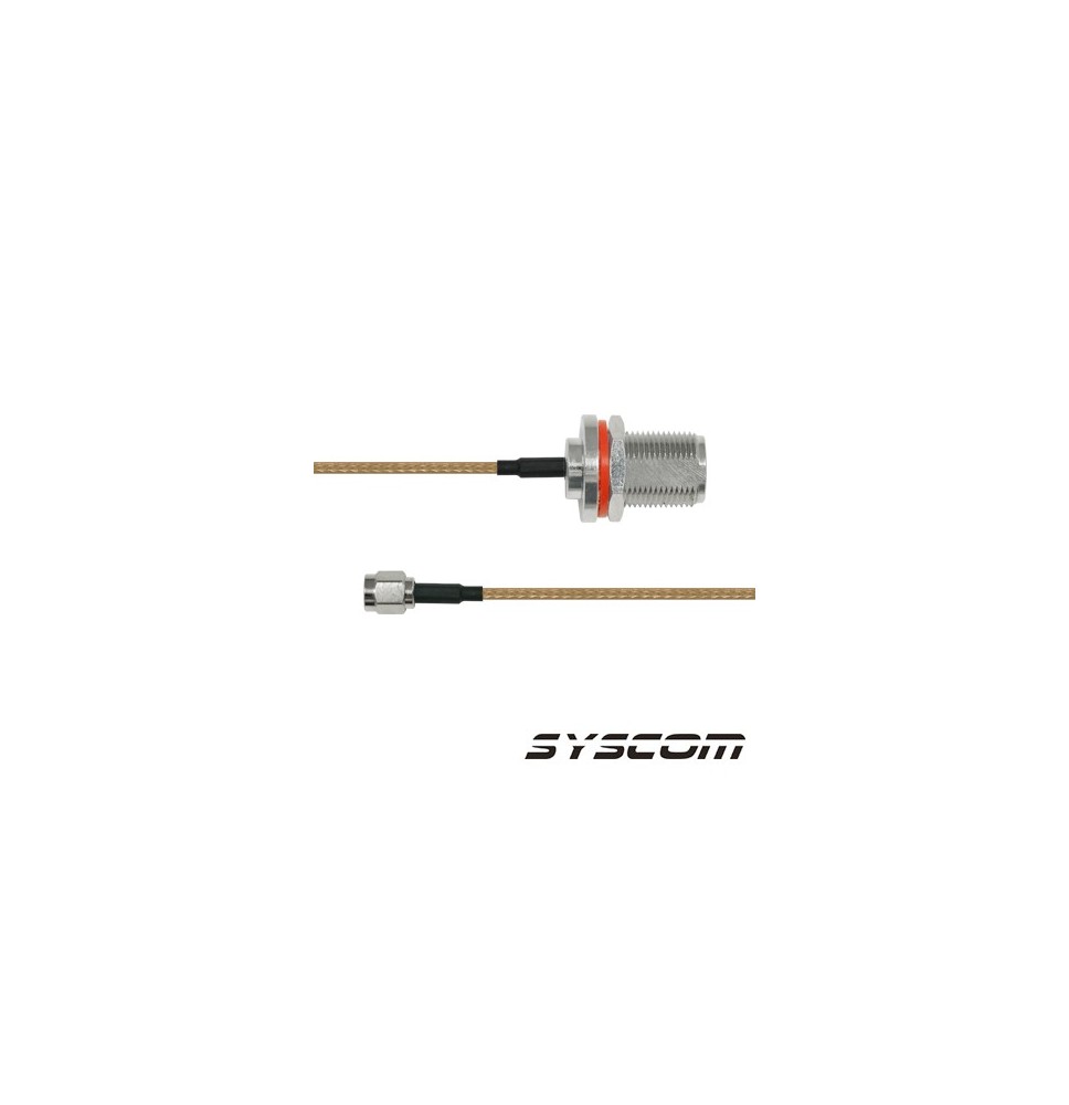 EPCOM INDUSTRIAL SNH316SMA60 SNH-316-SMA-60 Cable RG316 con conectores N HEMBRA/SMA.