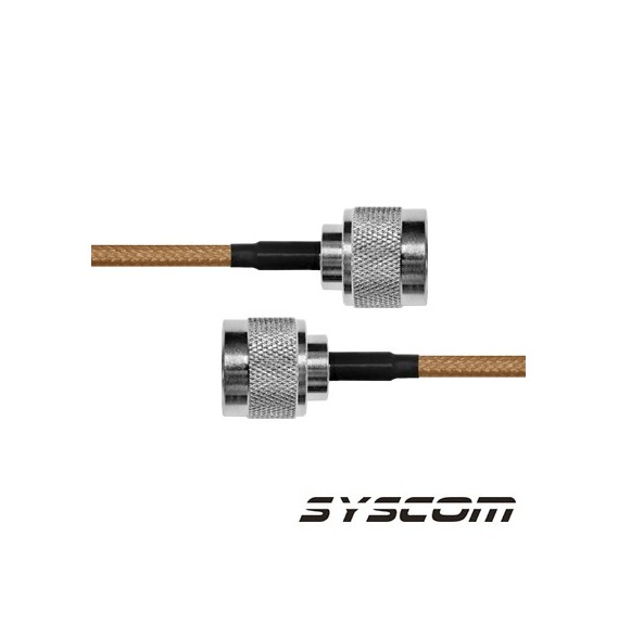 EPCOM INDUSTRIAL SN142N30 SN-142-N-30 Cable Coaxial RG-142/U de 30 cms con conectores