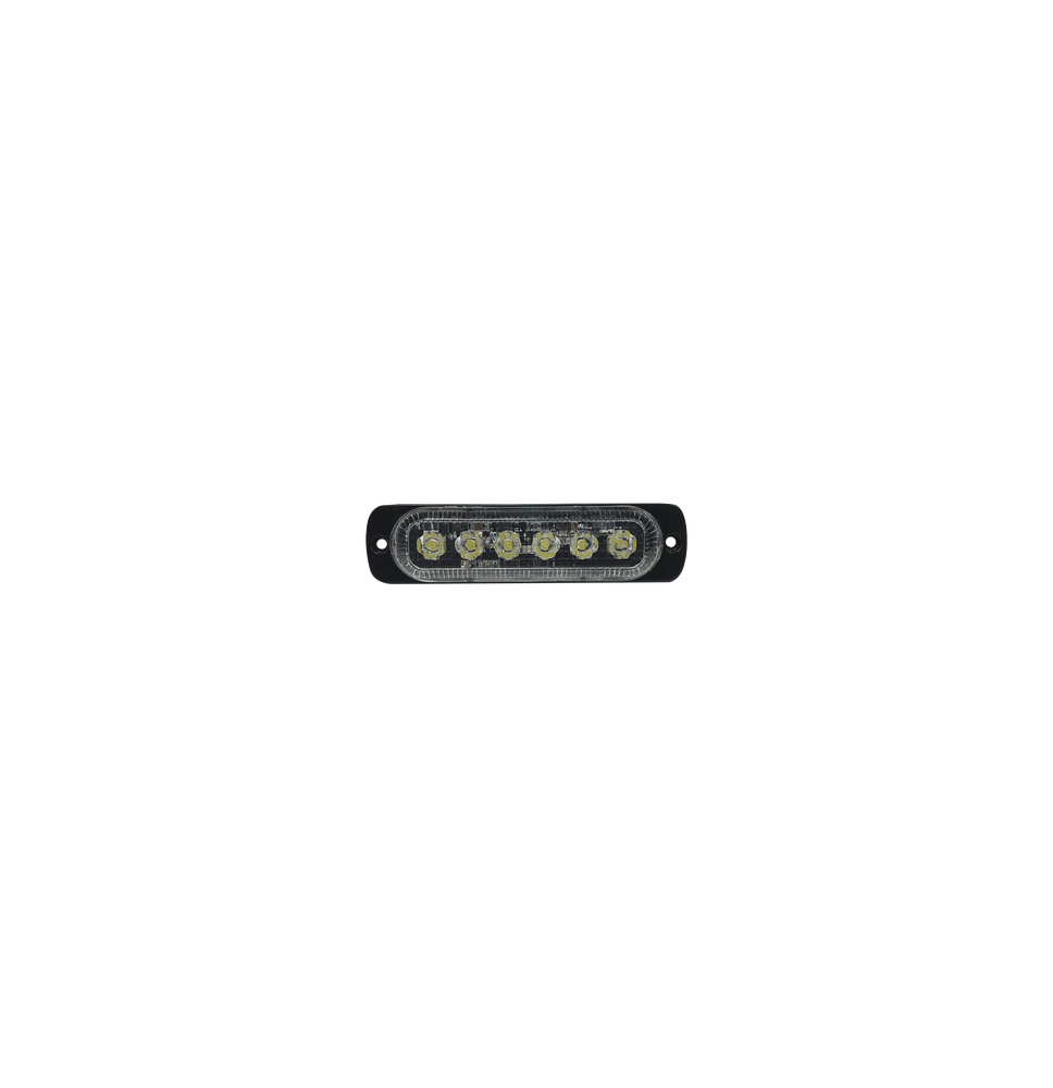 ECCO 1010ADW 1010-ADW Luz direccional con 6 LEDS color claro 12-24 Vcc ECCO 1010ADW 1010-ADW Luz direccional con 6 LEDS color claro 12-24 Vcc