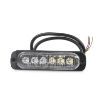 ECCO 1020ADAW 1020-ADAW Luz direccional con 6 LEDS color ambar/claro 12-24 Vcc