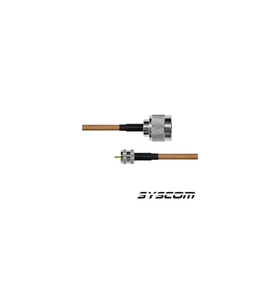 EPCOM INDUSTRIAL SN142MIN60 SN-142-MIN-60 Cable RG142 con conectores N Macho / MINI U