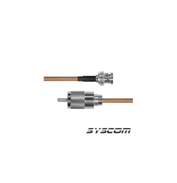 EPCOM INDUSTRIAL SBNC142UHF60 SBNC-142-UHF-60 Cable RG-142/U con conectores BNC Macho
