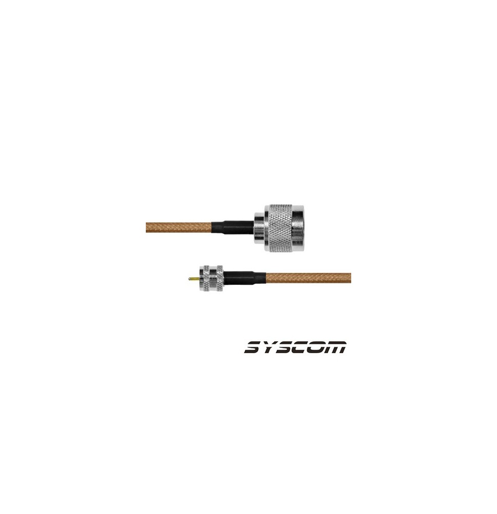 EPCOM INDUSTRIAL SN142MIN30 SN-142-MIN-30 Cable RG142 con conectores N Macho / MINI U