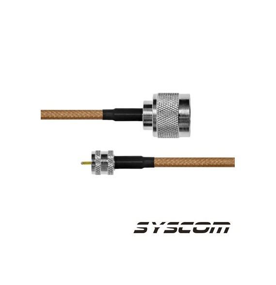 EPCOM INDUSTRIAL SN142MIN30 SN-142-MIN-30 Cable RG142 con conectores N Macho / MINI U
