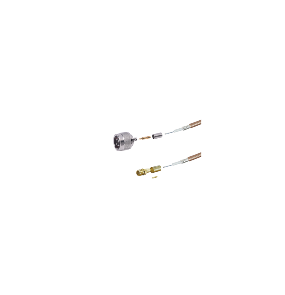 EPCOM INDUSTRIAL SN142SMAHI60 SN-142-SMAHI-60 Cable de 60 cm tipo RG-142/U con conect