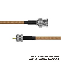 EPCOM INDUSTRIAL SBNC142MIN60 SBNC-142-MIN-60 Cable Coaxial RG-142/U de 60 cm. para 5