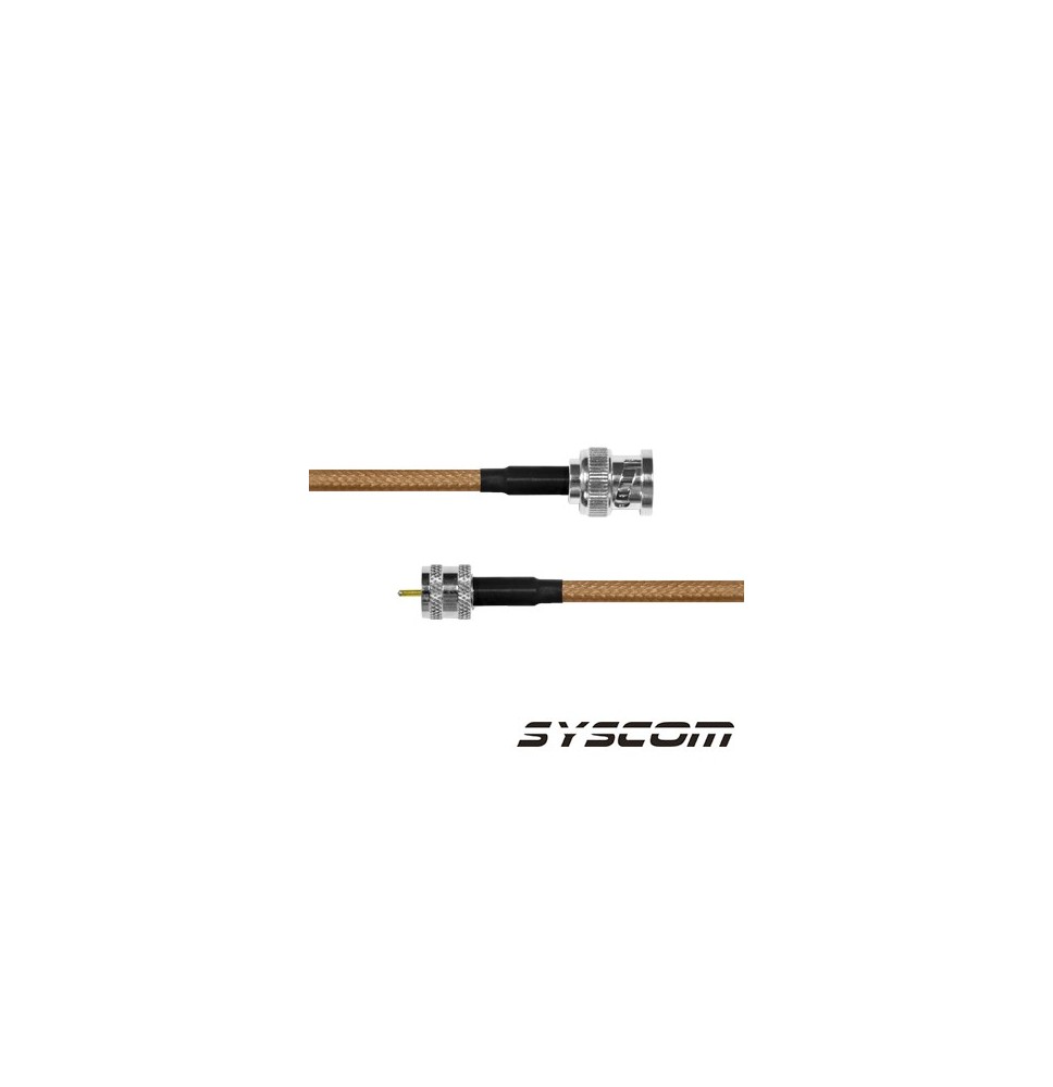 EPCOM INDUSTRIAL SBNC142MIN60 SBNC-142-MIN-60 Cable Coaxial RG-142/U de 60 cm. para 5