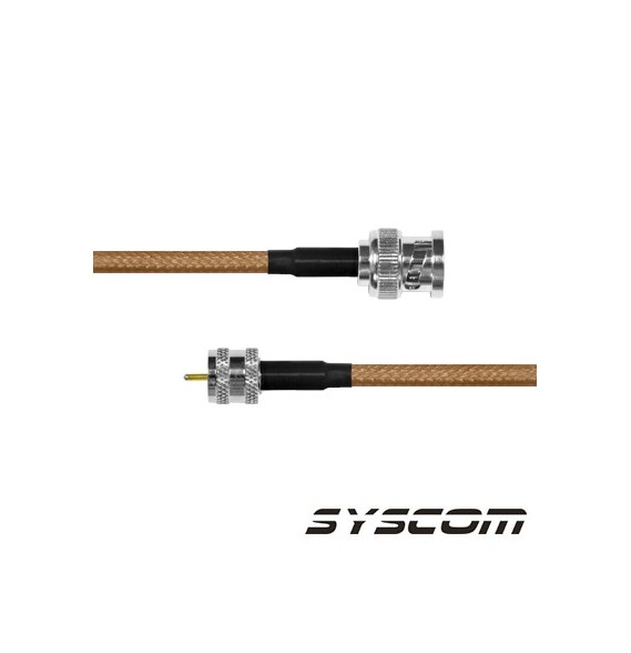 EPCOM INDUSTRIAL SBNC142MIN60 SBNC-142-MIN-60 Cable Coaxial RG-142/U de 60 cm. para 5