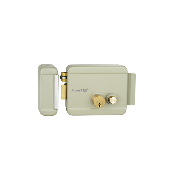 AccessPRO ACCESSRIMBL ACCESSRIMBL Cerradura Eléctrica con Botón de Salida / Incluye L