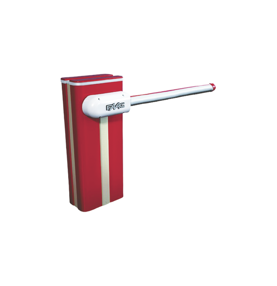 FAAC B680H8M B680H-8M Kit de Barrera Hidraulica B680H con Brazo Tipo S de 8 Metros /