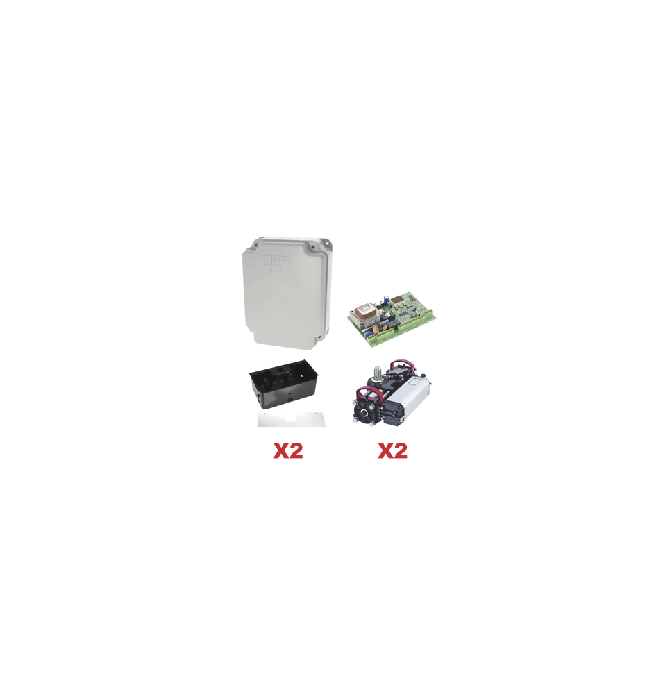 FAAC FAACS800CBAC FAAC-S800-CBAC Kit de Operadores Subterraneos FAAC S800 a 115V Para