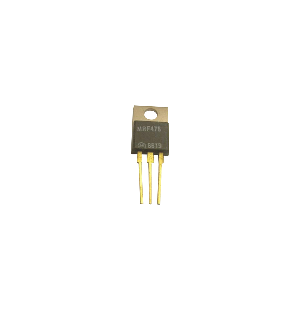 Syscom MRF475 MRF475 Transistor NPN de Potencia RF Silicio de 30 MHz 13.6 Vcc 4.0 Amp