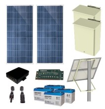 EPCOM POWERLINE PL4POE25 PL-4POE-25 Kit Solar de 25 W con 4 Puertos PoE 802.3af/at