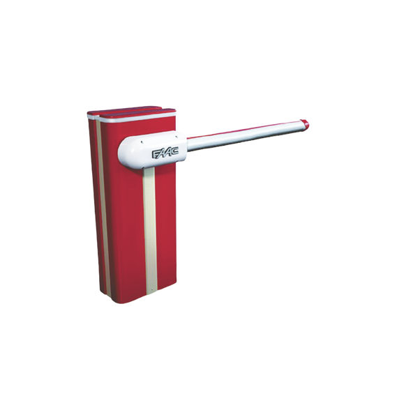 FAAC B680H4M B680H-4M Kit de Barrera Hidraulica B680H con Brazo Tipo S de 4 Metros /