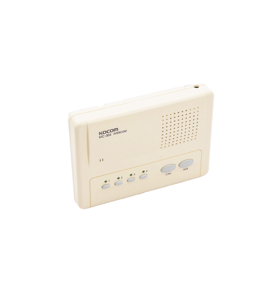 Syscom KIC304 KIC-304 Sistema de intercomunicador manos libres para 4 extensiónes