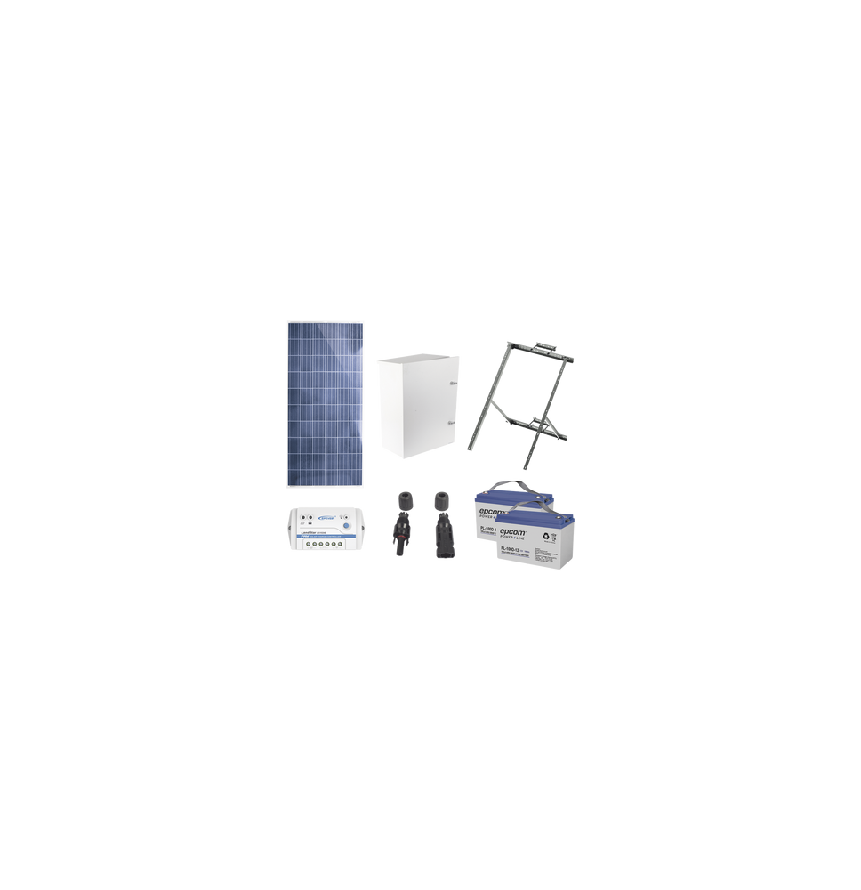 EPCOM POWERLINE PLRADFV PLRAD-FV Kit de energía solar de 12 Vcc para alimentar radar