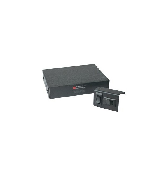 FEDERAL SIGNAL MS4000U MS-4000-U Mini Sirena de 100 Watts con Cabezal Desmontable