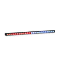 FEDERAL SIGNAL SL8FRB SL-8F-RB Luz de Advertencia LATITUDE. Con 4 módulos rojos 4 mód