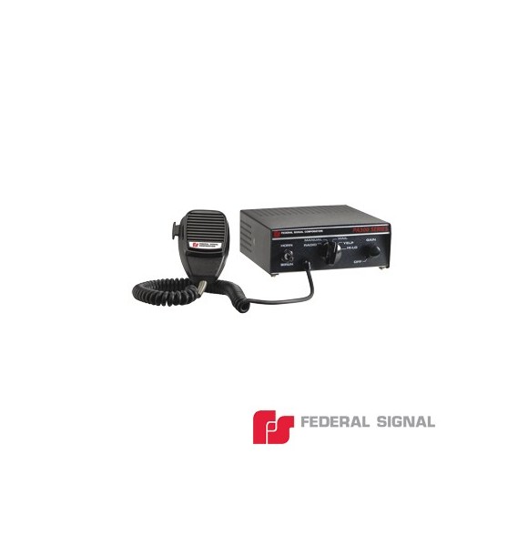 FEDERAL SIGNAL 690002 690-002 Sirena Compacta Serie PA-300 de 100 W de potencia con t