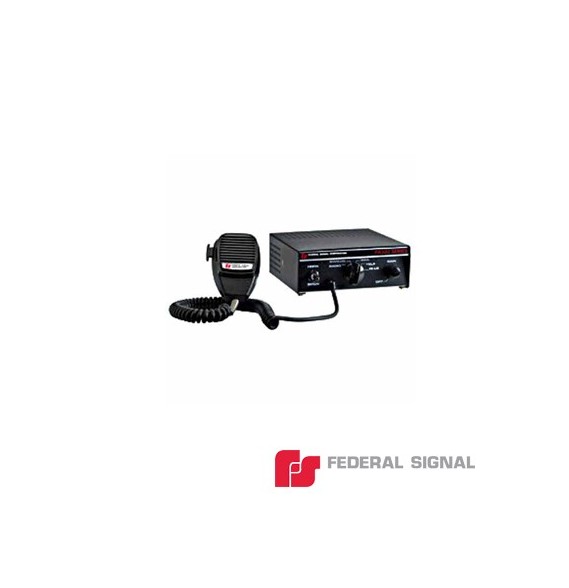 FEDERAL SIGNAL 690010 690010 Sirena Compacta Serie PA-300 de 200 W de potencia ideal