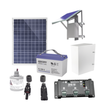 EPCOM POWERLINE PL12K PL12K Kit Solar de 12 Vcc para alimentar energizador de cerca e