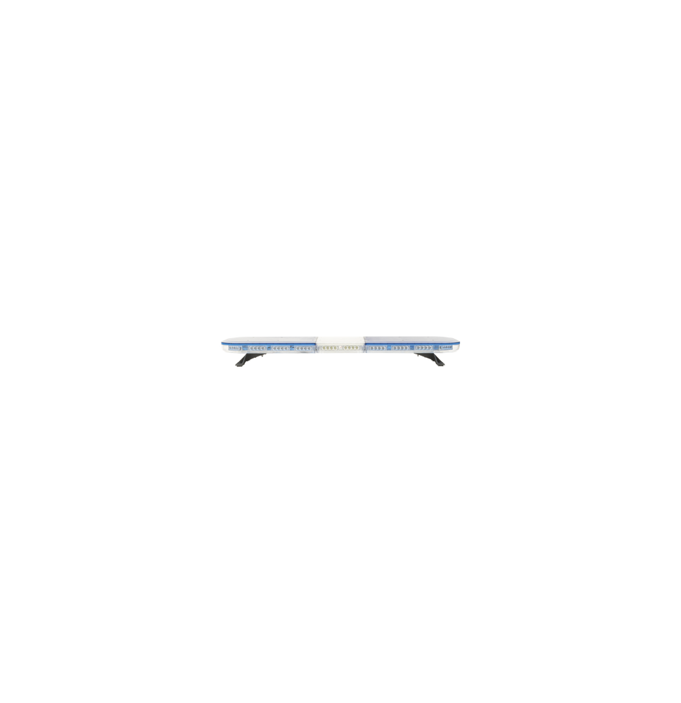 EPCOM INDUSTRIAL SIGNALING X67B X67B Barra de luces de 47  azul 88 LED con control de