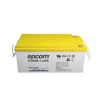 EPCOM POWERLINE PG12200 PG12200 Batería de GEL PURO OPzV / 12 V @ 200 Ah / Ciclo prof