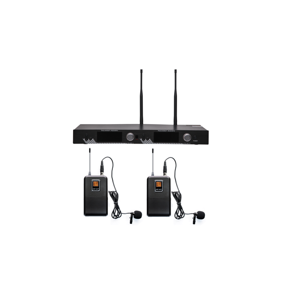 EPCOM PROAUDIO EP521UL EP521UL Kit de Microfonía inalámbrico | 2 Micrófonos de Lavali