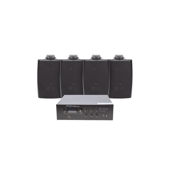 EPCOM PROAUDIO SFB1204WS SFB120/4WS KIT de Amplificador de 120W para Escritorio | 4 A