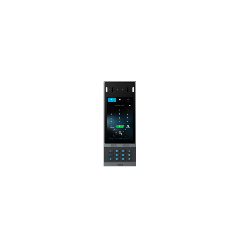 FANVIL I67 I67 Videoportero SIP i67 Reconocimiento Facial 2 relevadores Teclado retro FANVIL I67 I67 Videoportero SIP i67 Reconocimiento Facial 2 relevadores Teclado retro